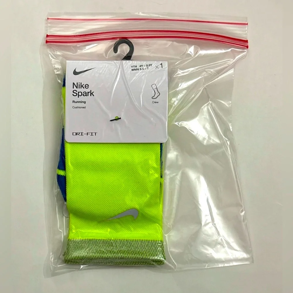 Nike Spark dri-fit Cushioned Crew Running Socks CU7200-703